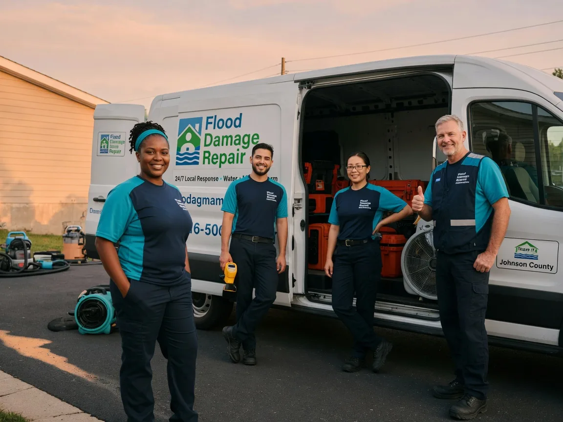 Water Damage Restoration company in New Bloomington, OH